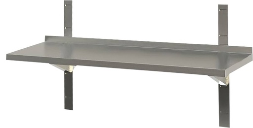 KBS Wandbord 1 Boden mit Aufkantung B 120cm x T 30cm