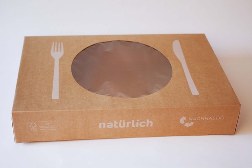 Catering-Box mittel 460×310×80 mm – 80 Stück