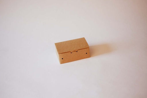 Fingerfood-Box 116×73×45 mm – 500 Stück, braun