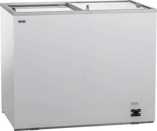 KBS Eiscreme Impuls-Tiefkühltruhe D 400 mit Glasschiebedeckel
