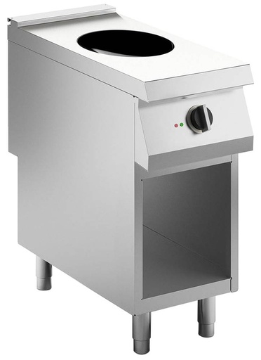 KBS Induktionswok 1 Heizzone ø30cm 5 kW, offener Unterbau
