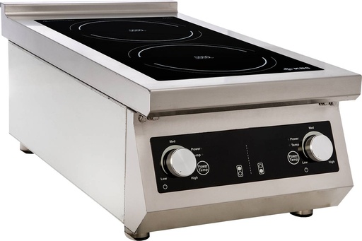 KBS Induktion-Auftischkochfläche 2 Kochzonen 2x 5KW
