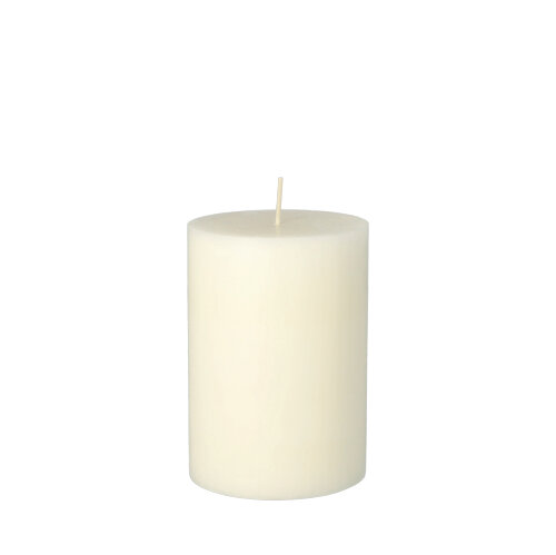 8 x Stumpenkerze Ø 70 mm · 100 mm weiss aus 100% Stearin, durchgefärbt
