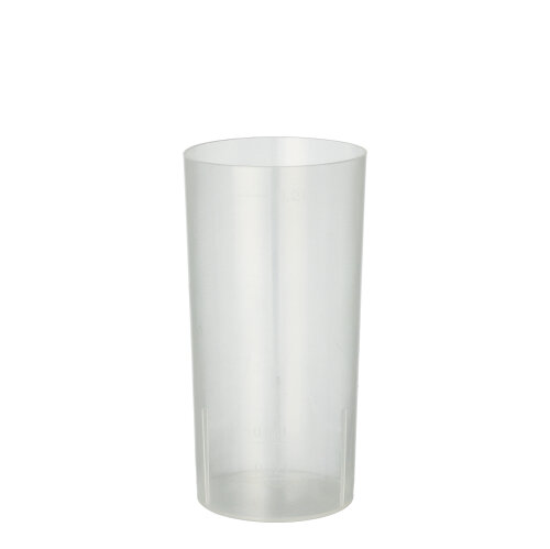 50 x 10 Mehrweg-Gläser für Longdrinks PP 0,2 l Ø 5,5 cm · 10,9 cm transluzent unzerbrechlich