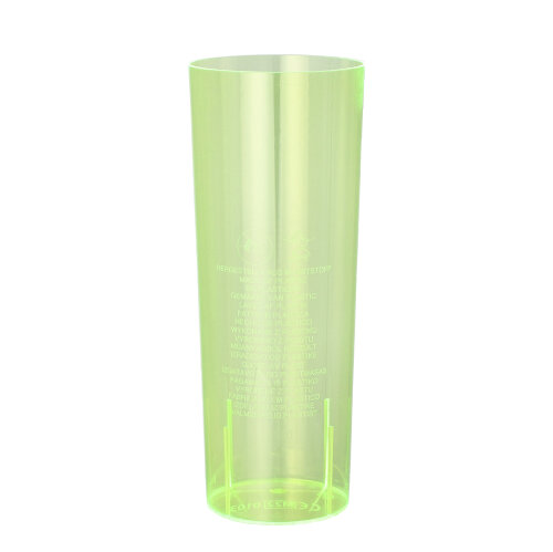 50 x 10 Gläser für Longdrinks, PS 0,3 l Ø 5,85 cm · 15,2 cm gelb