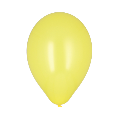 5 x 100 Luftballons Ø 25 cm gelb