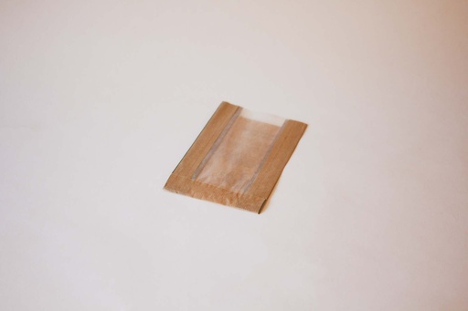 Sichtstreifenbeutel – 12+6×18 cm, 1000 Stk.