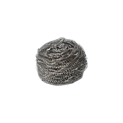 8 Spiraltopfreiniger, Edelstahl Ø 7,5 cm · 6 cm , kratzend