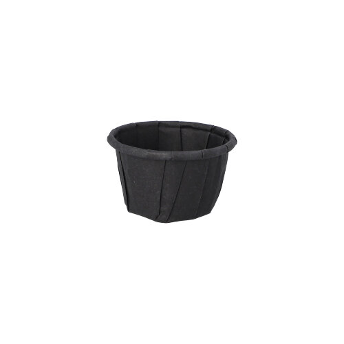 250 Dressingbecher, Papier 10 ml Ø 3,5 cm · 2,2 cm schwarz