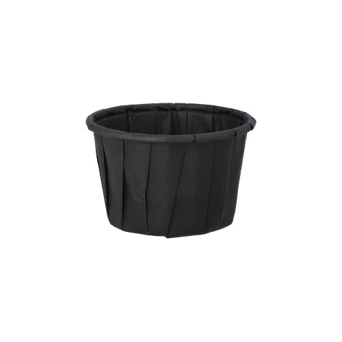 250 Dressingbecher, Papier 35 ml Ø 5 cm · 3,1 cm schwarz