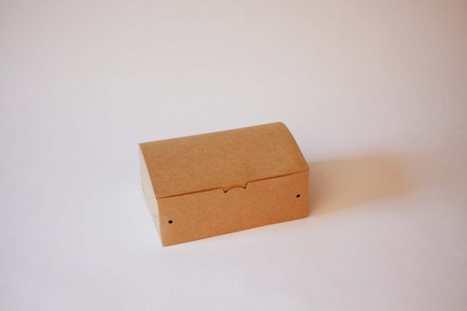 Fingerfood-Box 170×107×65 mm – 500 Stück, braun