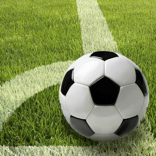 20 Servietten, 3-lagig 1/4-Falz 33 cm x 33 cm "Football"