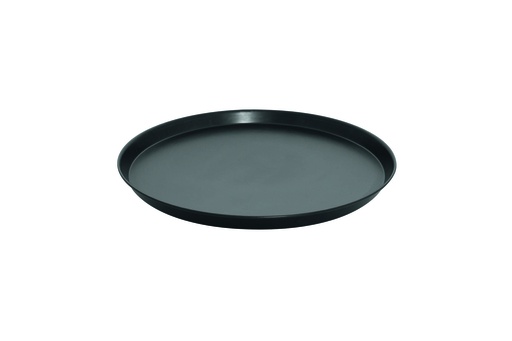 Pizzablech aus Blaustahl, Ø 360 mm