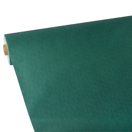 Tischdecke, stoffähnlich, Vlies "soft selection plus" 25 m x 1,18 m dunkelgrün