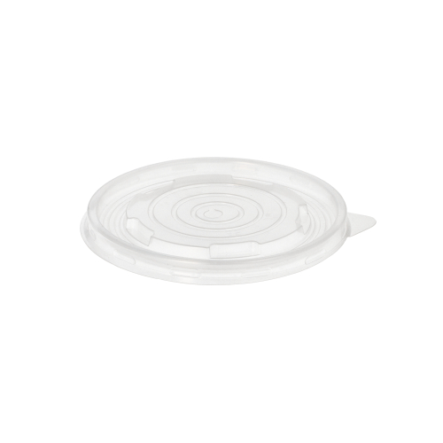 10 x 50 Deckel für Suppenbecher, PP "To Go" rund Ø 11 cm transparent