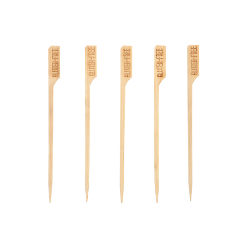 6 x 250 Fingerfood - Spieße "pure" 12 cm "GLUTEN-FREE"