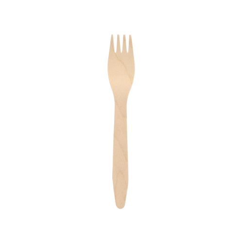 500 Gabeln, Holz "pure" 16,5 cm
