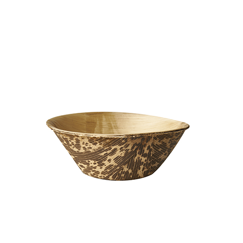 50 Fingerfood - Schalen, Bambus "pure" rund 55 ml Ø 7,5 cm · 3 cm