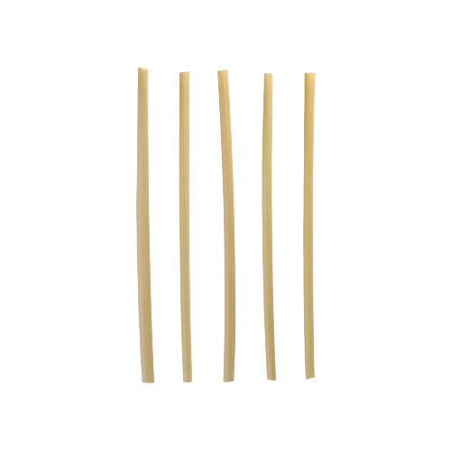 8 x 250 Cocktail Trinkhalme, Stroh "pure" Ø 4 mm · 15 cm
