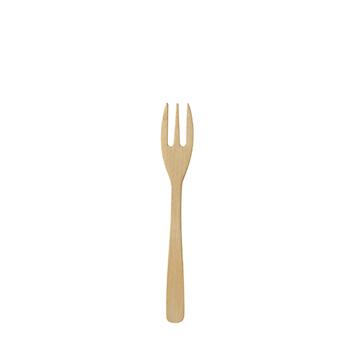 50 Fingerfood - Gabeln, Bambus "pure" 9,5 cm