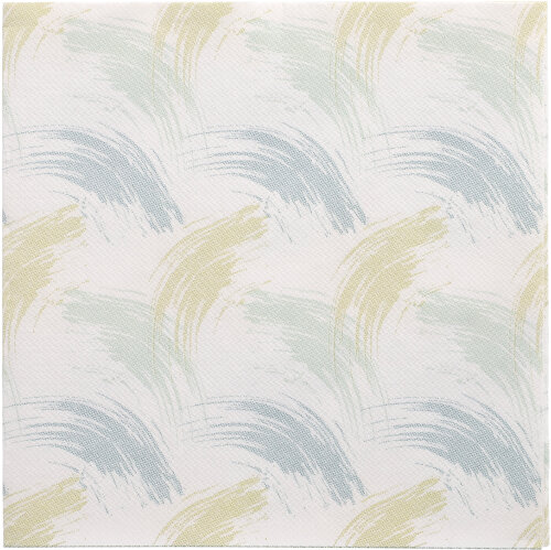 50 Servietten "ROYAL Collection" 1/4-Falz 40 cm x 40 cm arktikblau "Brushstroke"