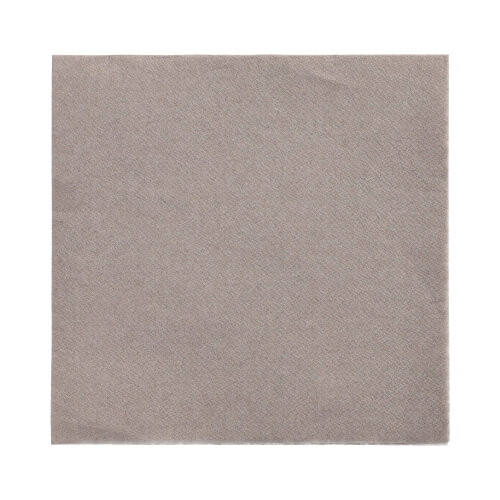 150 Servietten "DAILY Collection" 1/4-Falz 32 cm x 32 cm grau