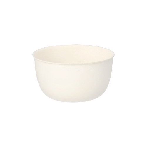 50 Schalen Zuckerrohr "pure" 120 ml Ø 7,2 cm · 4 cm weiss "Cella"