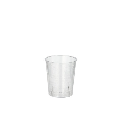 54 x 50 Gläser für Schnaps, PS 2 cl Ø 3,7 cm · 4,1 cm glasklar