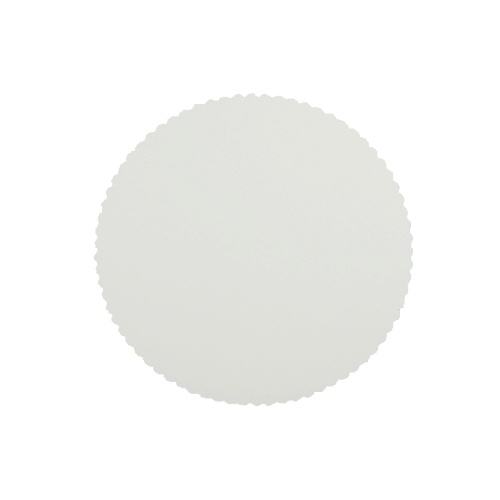5 x 100 Tortenunterlagen, Pappe [rc] rund Ø 24 cm weiss
