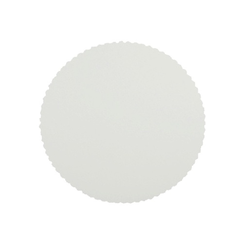 5 x 100 Tortenunterlagen, Pappe [rc] rund Ø 26 cm weiss
