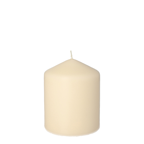 8 x Stumpenkerze Ø 80 mm · 100 mm creme