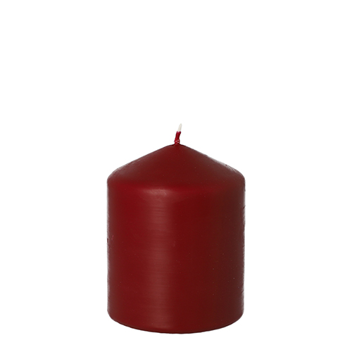 8 x Stumpenkerze Ø 80 mm · 100 mm kirsche