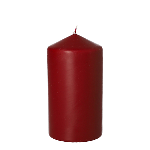 8 x Stumpenkerze Ø 80 mm · 150 mm kirsche