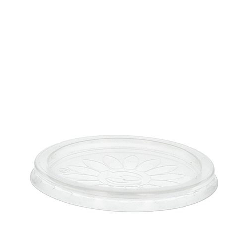 25 Deckel, PP "To Go" rund Ø 11,5 cm transparent