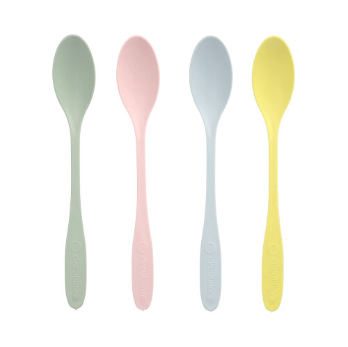 100 "Circulware" Mehrweg-Sorbetlöffel PP-MF 17,5 cm farbig sortiert extra stabil