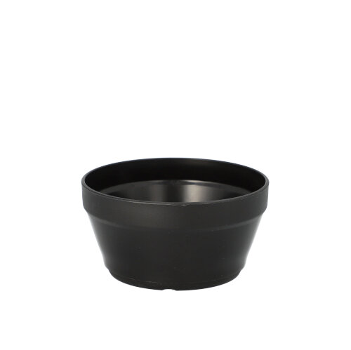 4 x 56 "Circulware" Mehrweg-Trinkbecher PP rund 0,1 l Ø 8 cm · 4,1 cm schwarz