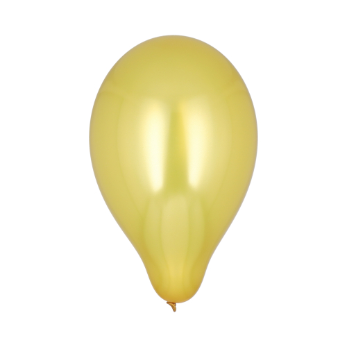 5 x 100 Luftballons Ø 25 cm gold
