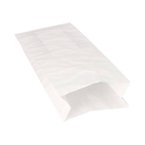 10 x 100 Warmhaltebeutel, Papier mit PE-Einlage 24 cm x 10,5 cm x 5,5 cm weiss