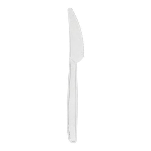 20 x 50 Mehrweg-Messer 18,5 cm transparent