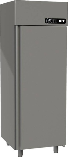 K+T Umlufttiefkühlschrank GN 2/1, mit CNS-Tür, steckerfertig