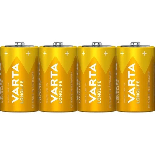 Batterie LR20, D-Zelle Mono | 4 Stück/Pack