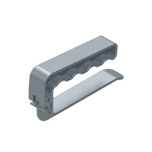 Griff-Halter "O-Spring" | silbergrau