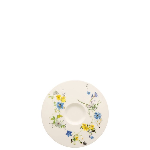 Rosenthal Brillance Fleurs des Alpes Kaffee-Untertasse 15 cm
