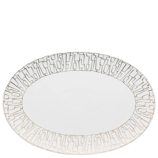 Rosenthal TAC Gropius Skin Gold Platte 34 cm