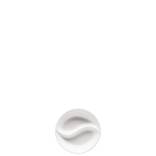 Rosenthal Jade Weiss Schale rund geteilt 10 cm
