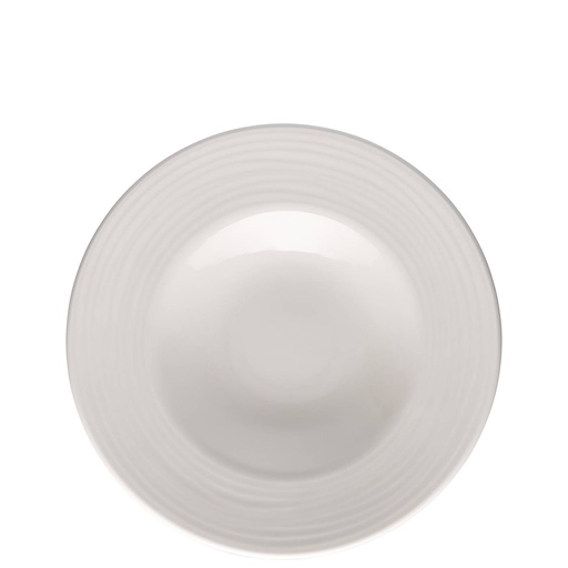 Rosenthal Jade Linea Weiss Teller tief mit Fahne 26 cm