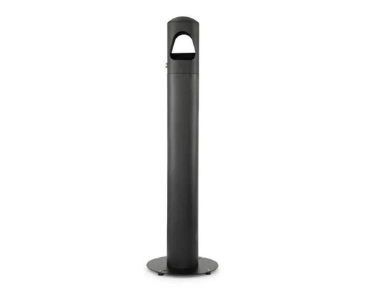 Standaschenbecher, schwarz, 108 cm