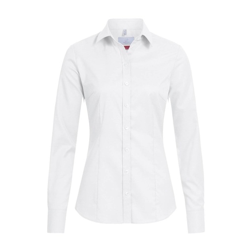 Basic-Bluse, weiß