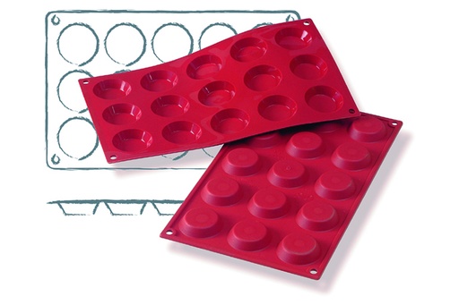 Backformen aus Silikon, 300 x 175 mm