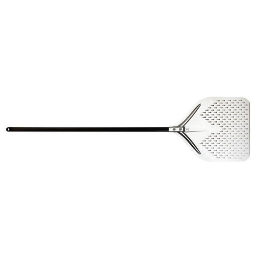 Pizzaschaufel aus Aluminium, 425 x 400 mm, schwarz